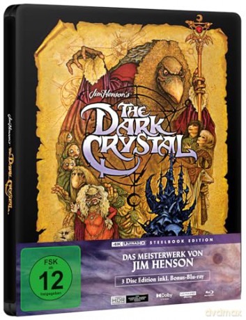 Der dunkle Kristall - Steelbook [Blu-Ray 4K]+[Blu-Ray]