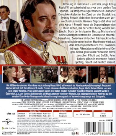 Der Gefangene von Zenda [Blu-Ray]