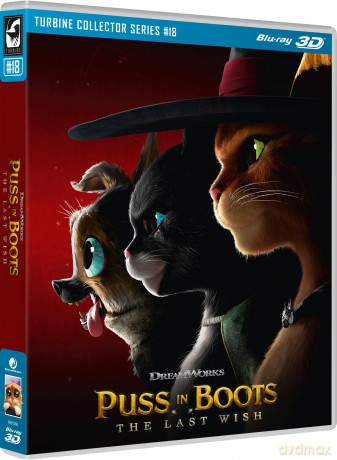 Der gestiefelte Kater: Der letzte Wunsch (Puss in Boots: The Last Wish) - 3D - Turbine Collector Series #18 [Blu-Ray]