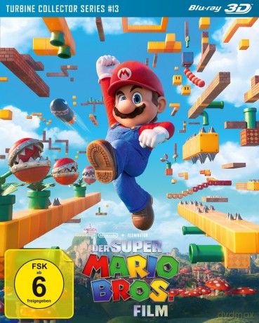 Der Super Mario Bros. Film (The Super Mario Bros. Movie) - 3D - Turbine Collector Series #13 [Blu-Ray]