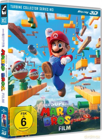 Der Super Mario Bros. Film (The Super Mario Bros. Movie) - 3D - Turbine Collector Series #13 [Blu-Ray]