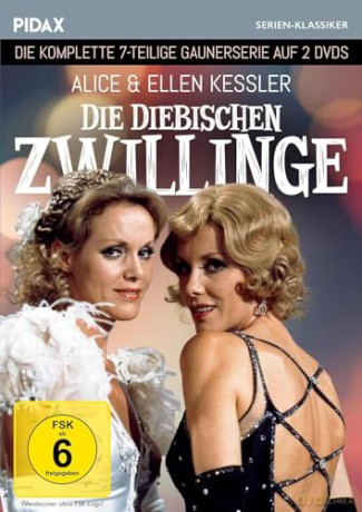 Die diebischen Zwillinge (K2 + 1) - Die komplette 7-Teilige Kultserie mit Alice und Ellen Kessler (1971) - Nostalgische Krimi Komödie auf DVD - Restaurierte TV Rarität für Sammler [DVD]