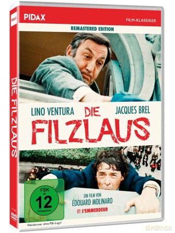 Die Filzlaus - L'emmerdeur (1973) - Französische Kult-Komödie mit Lino Ventura und Jacques Brel - Zeitloser Klassiker des französischen Films [DVD]