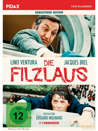 Die Filzlaus - L'emmerdeur (1973) - Französische Kult-Komödie mit Lino Ventura und Jacques Brel - Zeitloser Klassiker des französischen Films [DVD]