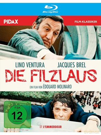 Die Filzlaus - L'emmerdeur (1973) - Französische Kult-Komödie mit Lino Ventura und Jacques Brel - Zeitloser Klassiker des französischen Films [Blu-Ray]