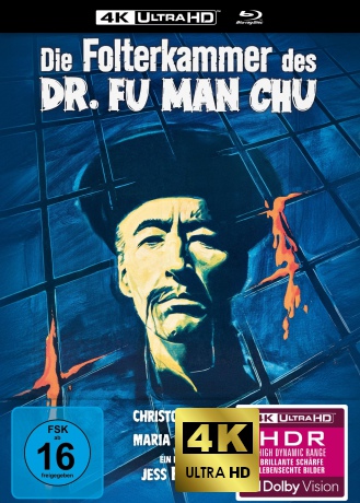 Die Folterkammer des Dr. Fu Man Chu - 2-Disc Limited Collector's Edition Mediabook [Blu-Ray 4K]+[Blu-Ray]