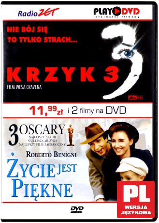Play DVD 8 Krzyk 3 + Życie jest piękne [2DVD]