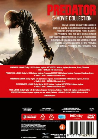 Predator Collection [5DVD]