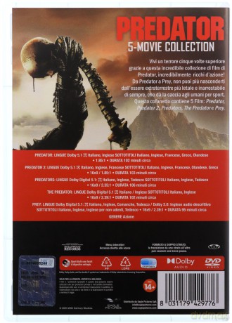 Predator Collection [5DVD]