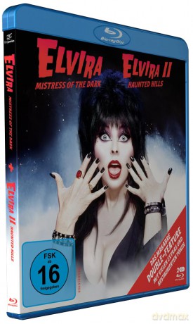 Elvira - Herrscherin der Dunkelheit (inkl. Elvira's Haunted Hills) [Blu-Ray]