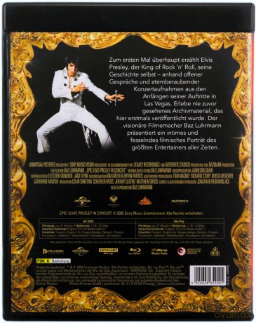EPiC: Elvis Presley in Concert [Blu-Ray 4K]+[Blu-Ray]