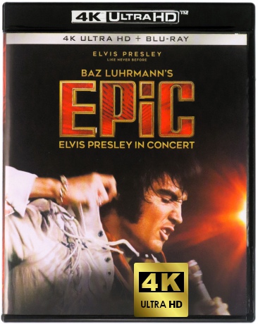 EPiC: Elvis Presley in Concert [Blu-Ray 4K]+[Blu-Ray]