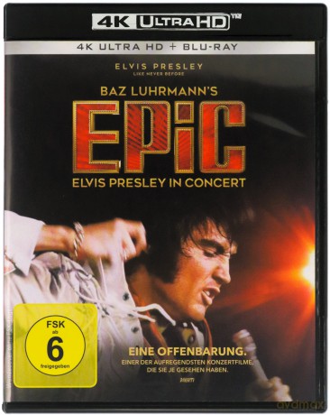 EPiC: Elvis Presley in Concert [Blu-Ray 4K]+[Blu-Ray]