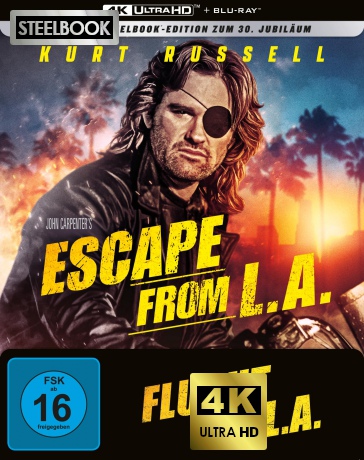 Flucht aus L.A. Lim. Steelbook [Blu-Ray 4K]+[Blu-Ray]