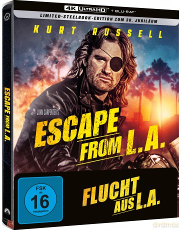 Flucht aus L.A. Lim. Steelbook [Blu-Ray 4K]+[Blu-Ray]