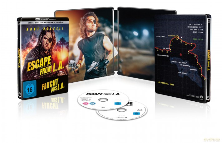 Flucht aus L.A. Lim. Steelbook [Blu-Ray 4K]+[Blu-Ray]