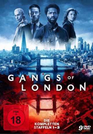 Gangs of London - Staffel 1-3 (9 DVDs) [DVD]