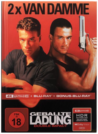 Double Impact (Podwójne uderzenie) [Blu-Ray 4K]+[Blu-Ray]