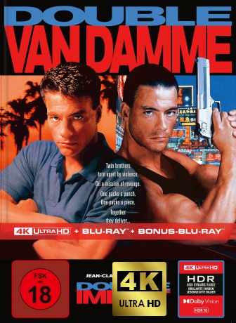 Geballte Ladung - Double Impact - Limitiertes Mediabook - Cover B [Blu-Ray 4K]+[Blu-Ray]