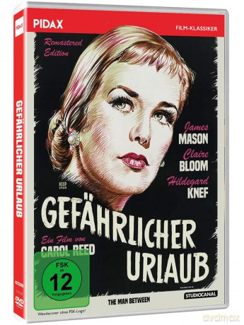 Gefährlicher Urlaub (1953) - Film Noir Thriller mit James Mason und Hildegard Knef - Remastered Klassiker vor der Kulisse Berlins [DVD]