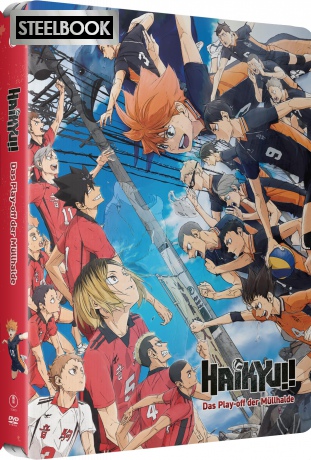 Haikyu!! - Das Play-Off der Müllhalde - Der Film - Steelbook - [DVD]