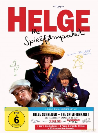 Helge Schneider - The Spielfilmpaket (Limitierte Capbox) [Blu-Ray]