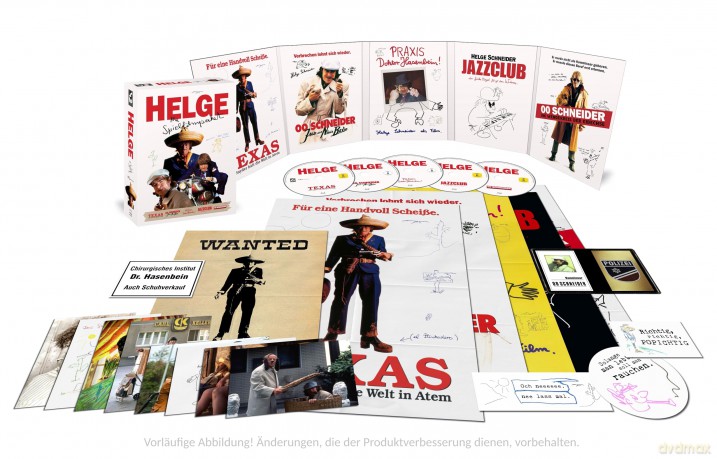 Helge Schneider - The Spielfilmpaket (Limitierte Capbox) [Blu-Ray]