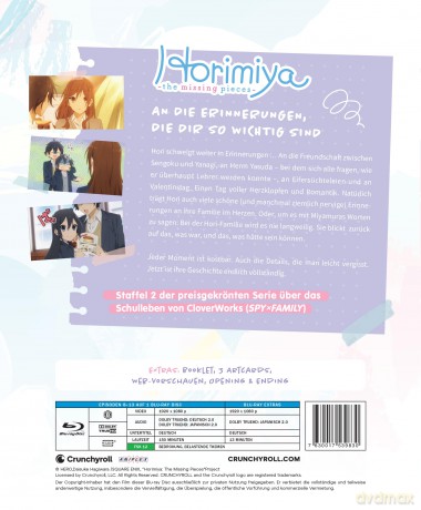 Horimiya: The Missing Pieces - Staffel 2 - Vol.2 - [Blu-Ray]