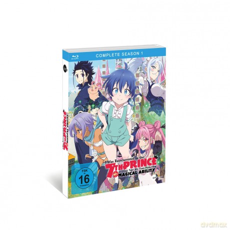 I Was Reincarnated as the 7th Prince So I Can Take My Time Perfecting My Magical Ability - Staffel 1 - Gesamtausgabe - [Blu-Ray]