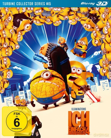 Ich - Einfach unverbesserlich 4 (Despicable Me 4) - 3D - Turbine Collector Series #15 [Blu-Ray]