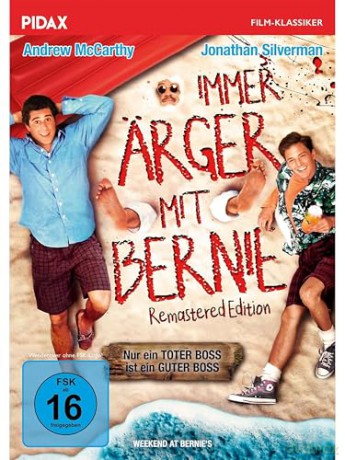 Immer Ärger mit Bernie (Weekend at Bernie's) Kultige 80er Komödie mit schwarzem Humor von Ted Kotcheff - legendärer Filmklassiker [DVD]