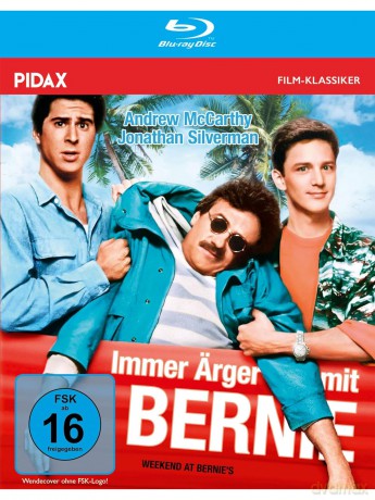 Immer Ärger mit Bernie (Weekend at Bernie's) Kultige 80er Komödie mit schwarzem Humor von Ted Kotcheff - legendärer Filmklassiker [Blu-Ray]
