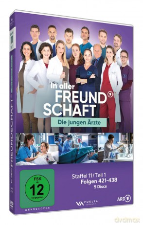 In aller Freundschaft - Die jungen Ärzte, Staffel 11, Teil 1 (Folgen 421-438) [DVD]