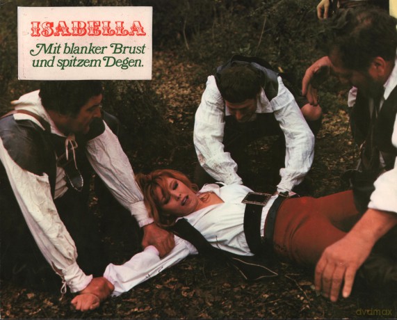 Isabella - Mit blanker Brust und spitzem Degen (Die Rache der Musketiere) [DVD]