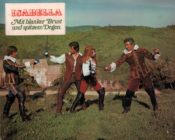 Isabella - Mit blanker Brust und spitzem Degen (Die Rache der Musketiere) [DVD]