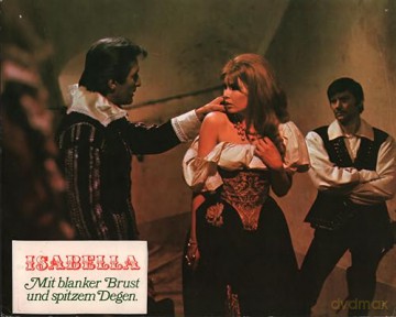 Isabella - Mit blanker Brust und spitzem Degen (Die Rache der Musketiere) [DVD]