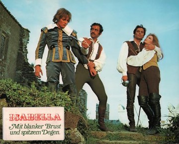 Isabella - Mit blanker Brust und spitzem Degen (Die Rache der Musketiere) [DVD]