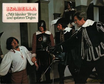 Isabella - Mit blanker Brust und spitzem Degen (Die Rache der Musketiere) [DVD]