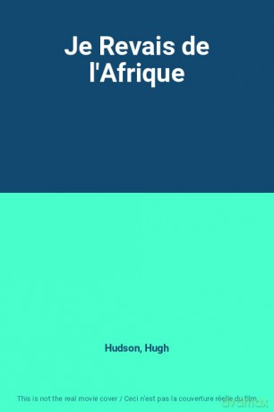 Je Revais de l'Afrique [DVD]