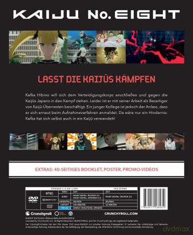 Kaiju No. 8 - Staffel 1 - Vol.1 - [DVD]