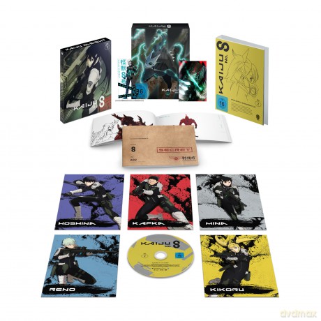Kaiju No. 8 - Staffel 1 - Vol.2 - mit Sammelschuber [DVD]