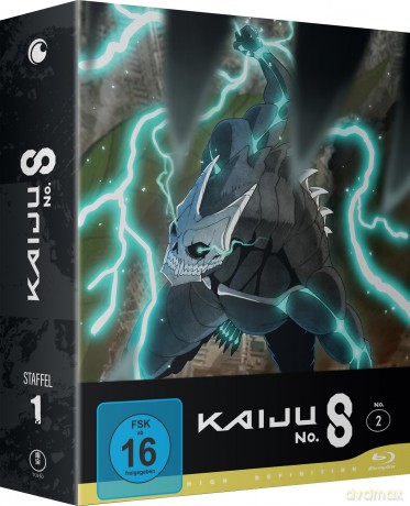 Kaiju No. 8 - Staffel 1 - Vol.2 - mit Sammelschuber [Blu-Ray]