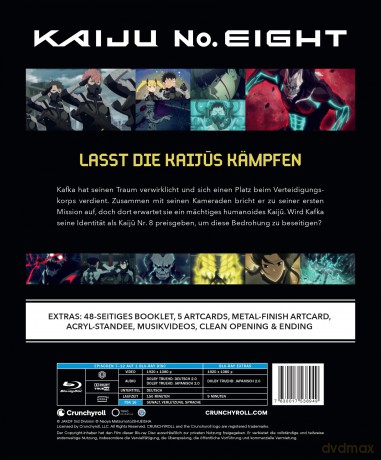 Kaiju No. 8 - Staffel 1 - Vol.2 - mit Sammelschuber [Blu-Ray]