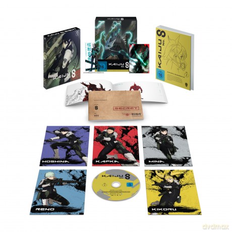 Kaiju No. 8 - Staffel 1 - Vol.2 - mit Sammelschuber [Blu-Ray]
