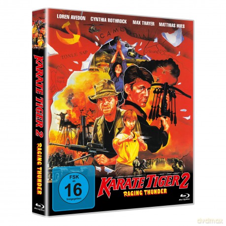 KARATE TIGER 2 - Raging Thunder - UNCUT - Scanavo Ed. [Blu-Ray]