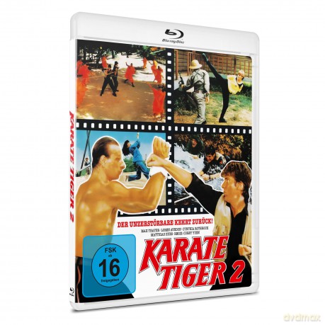 KARATE TIGER 2 - Raging Thuner - UNCUT (No Retreat, No Surrender II) [Blu-Ray]