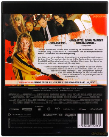 Kill Bill: Vol. 1 [Blu-Ray 4K]+[Blu-Ray]