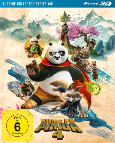 Kung Fu Panda 4 - 3D - Turbine Collector Series #16 [Blu-Ray]
