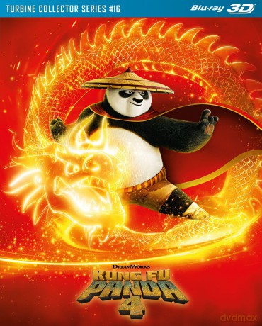 Kung Fu Panda 4 - 3D - Turbine Collector Series #16 [Blu-Ray]
