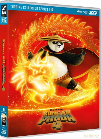 Kung Fu Panda 4 - 3D - Turbine Collector Series #16 [Blu-Ray]